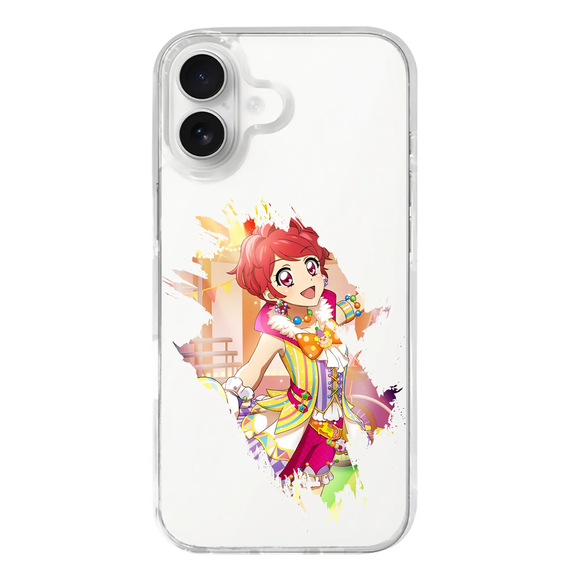 アイカツ グッズ 一ノ瀬 かえで - iPhone 17シリーズ 透明スマホケース – 薄型・耐衝撃・精密フィット保護カバー
